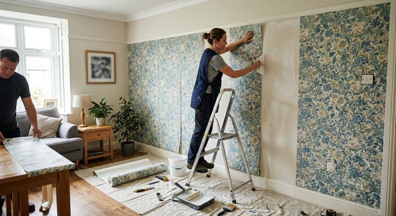 Office Wallpaper Installation in Overland Park, KS