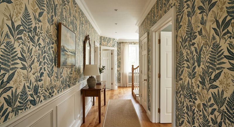 Hallway Wallpaper Installation in Littleton, CO