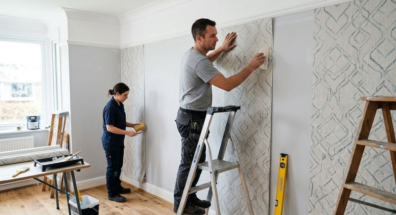 Kitchen Wallpaper Installation in Littleton, CO