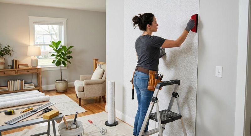 Kitchen Wallpaper Installation in Denver County, CO