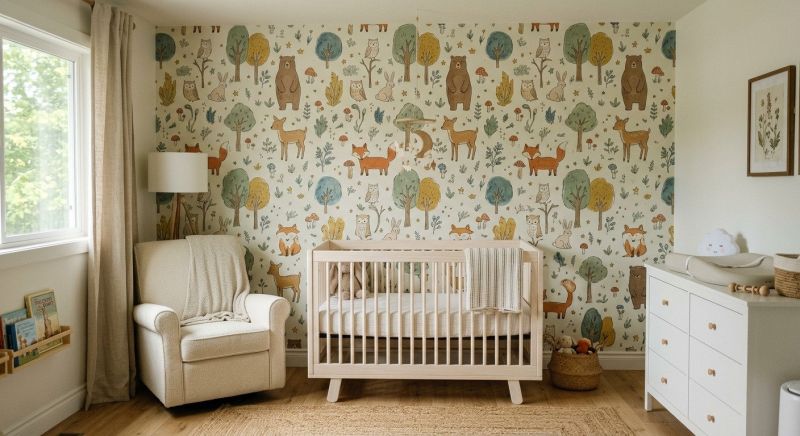 Nursery Wallpaper Installation in Littleton, CO