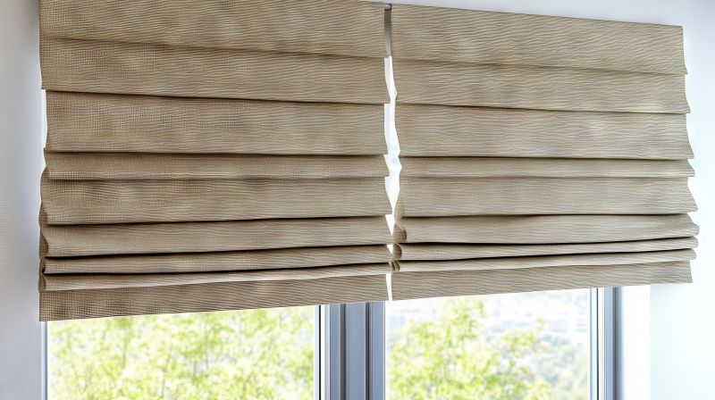 Roman Blinds Installation in Denver, CO