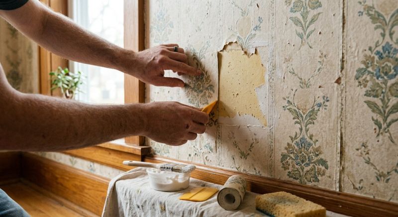 Wallpaper Patching in Conroe, TX