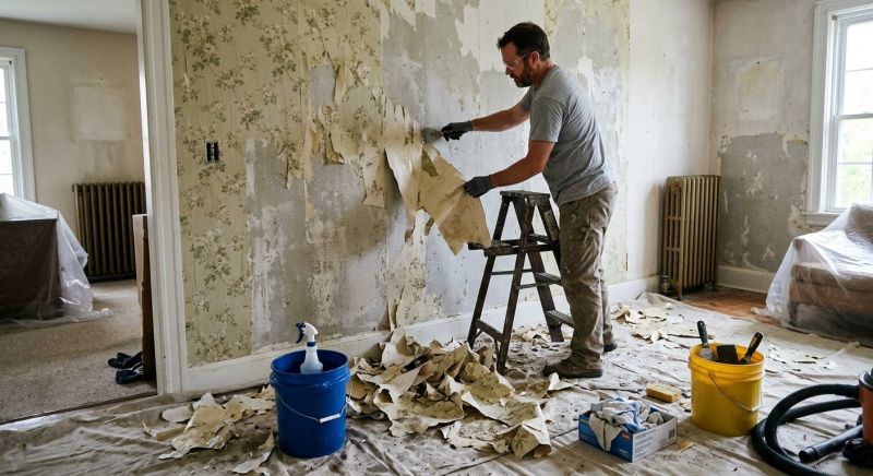 Wallpaper Removal Service in Roseville, CA