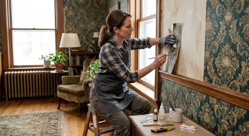 Wallpaper Restoration in Denver, CO