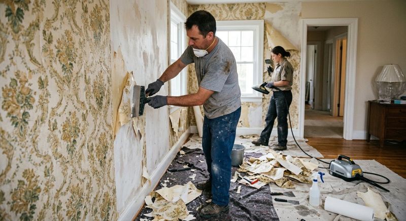 Wallpaper Stripping in Kansas City, KS